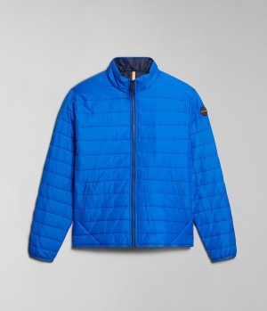 Napapijri Acalmar Short Jacket Puffer Jas Heren Blauw | 6532480-DB