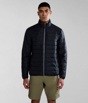 Napapijri Acalmar Short Jacket Puffer Jas Heren Zwart | 8057439-ST