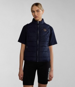 Napapijri Acalmar Vest Gilet Dames Donkerblauw | 0751923-LP