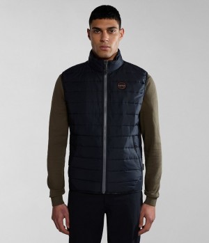 Napapijri Acalmar Vest Gilet Heren Zwart | 9607534-UV