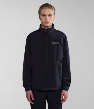 Napapijri Agard Bomber Jacket Short Jackets Heren Zwart | 4075296-TH