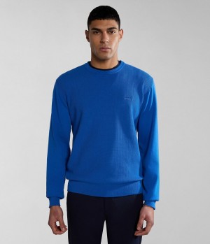 Napapijri Barensee Jumper Jumpers Heren Blauw | 7256089-ZN