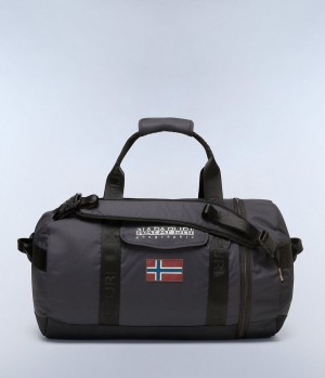 Napapijri Bering Travel Duffle Bag Plunjezak Heren Zwart | 9652831-JC