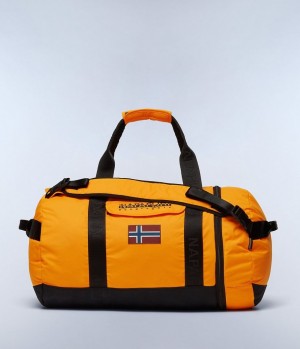 Napapijri Bering Travel Duffle Bag Plunjezak Heren Oranje | 0629457-MS