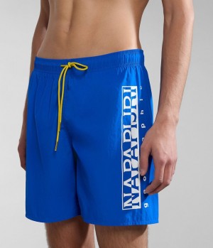 Napapijri Box Swimming Trunks Zwembroek Heren Blauw | 5408937-CM