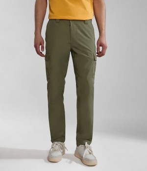 Napapijri Faber Cargo Trousers Cargo Broek Heren Groen | 6302754-UK