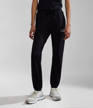 Napapijri Iaato Summer Joggers Joggingbroek Dames Zwart | 5974632-CZ