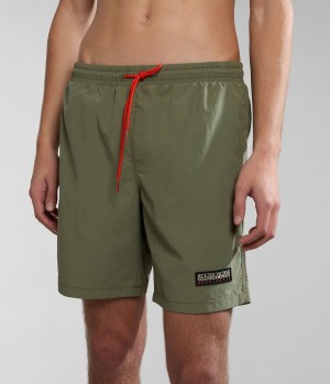 Napapijri Iaato Summer Trunks Zwembroek Heren Groen | 1706538-AE