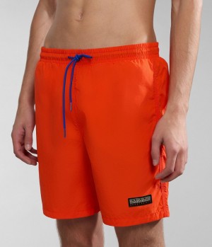 Napapijri Iaato Summer Trunks Zwembroek Heren Oranje | 0456781-CY