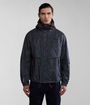 Napapijri Makay Windbreaker with Dyneema Regenjassen Heren Donkerblauw | 0862175-MR