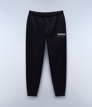 Napapijri Premium Joggers Joggingbroek Heren Zwart | 1096387-HV