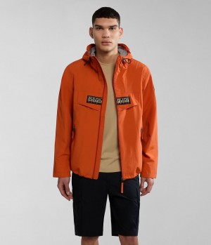 Napapijri Rainforest Open Summer Jacket Windjak Heren Oranje | 9370841-TA