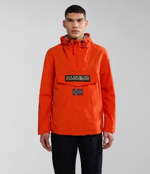 Napapijri Rainforest Summer Anorak Jacket Anoraks Heren Oranje | 8796052-JP