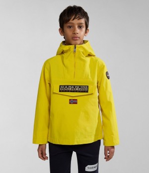 Napapijri Rainforest Summer Anorak Jacket (4-16 YEARS) Windjak Kinderen Geel | 1234798-NT