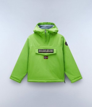 Napapijri Rainforest Winter Anorak Jacket (4-16 YEARS) Regenjassen Kinderen Groen | 3256091-DC