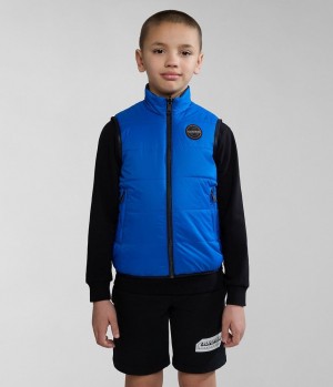 Napapijri Santafe Vest (4-16 YEARS) Gilet Kinderen Blauw | 2504793-VR