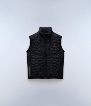 Napapijri Sarine Vest (4-16 YEARS) Gilet Kinderen Zwart | 0598743-KR