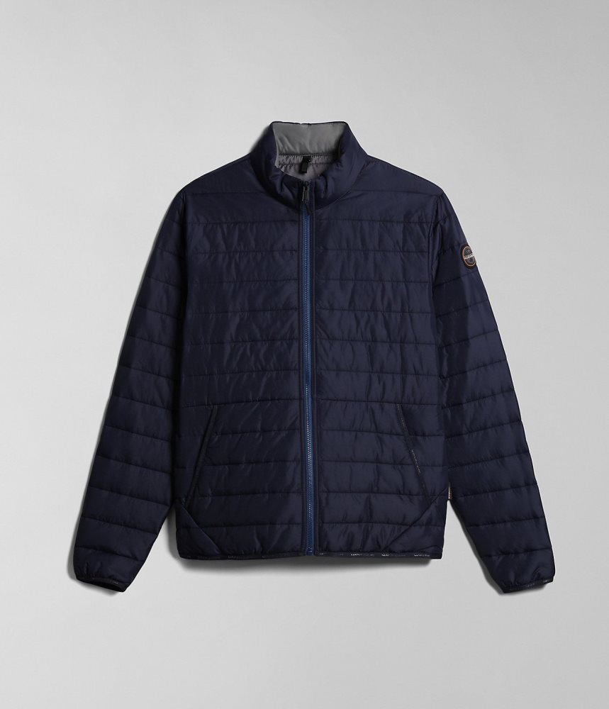 Napapijri Acalmar Short Jacket Puffer Jas Heren Donkerblauw | 2804571-XW