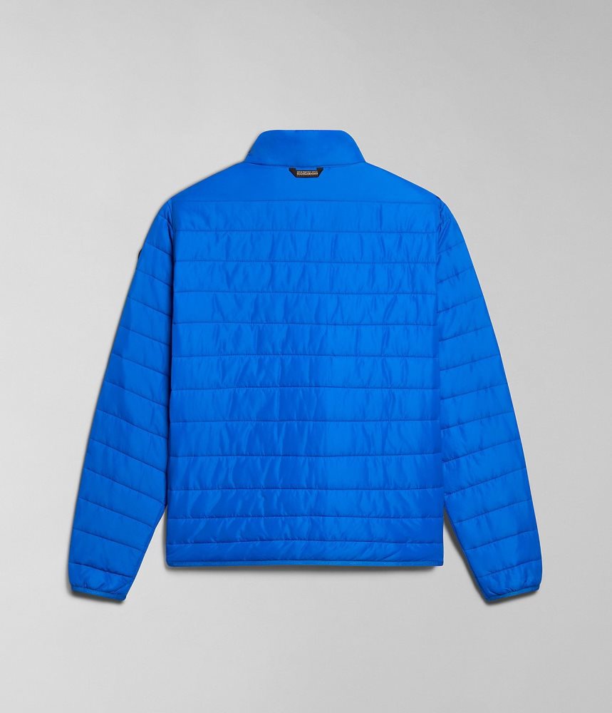 Napapijri Acalmar Short Jacket Puffer Jas Heren Blauw | 6532480-DB