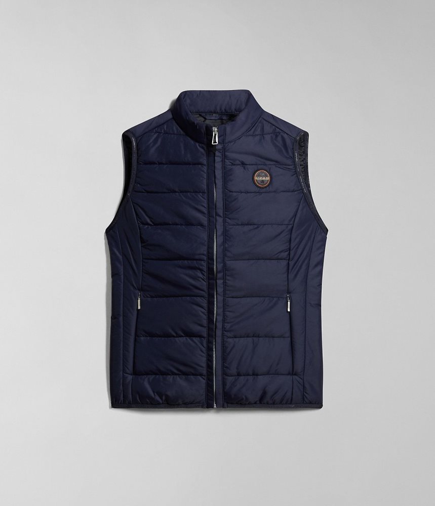 Napapijri Acalmar Vest Gilet Dames Donkerblauw | 0751923-LP