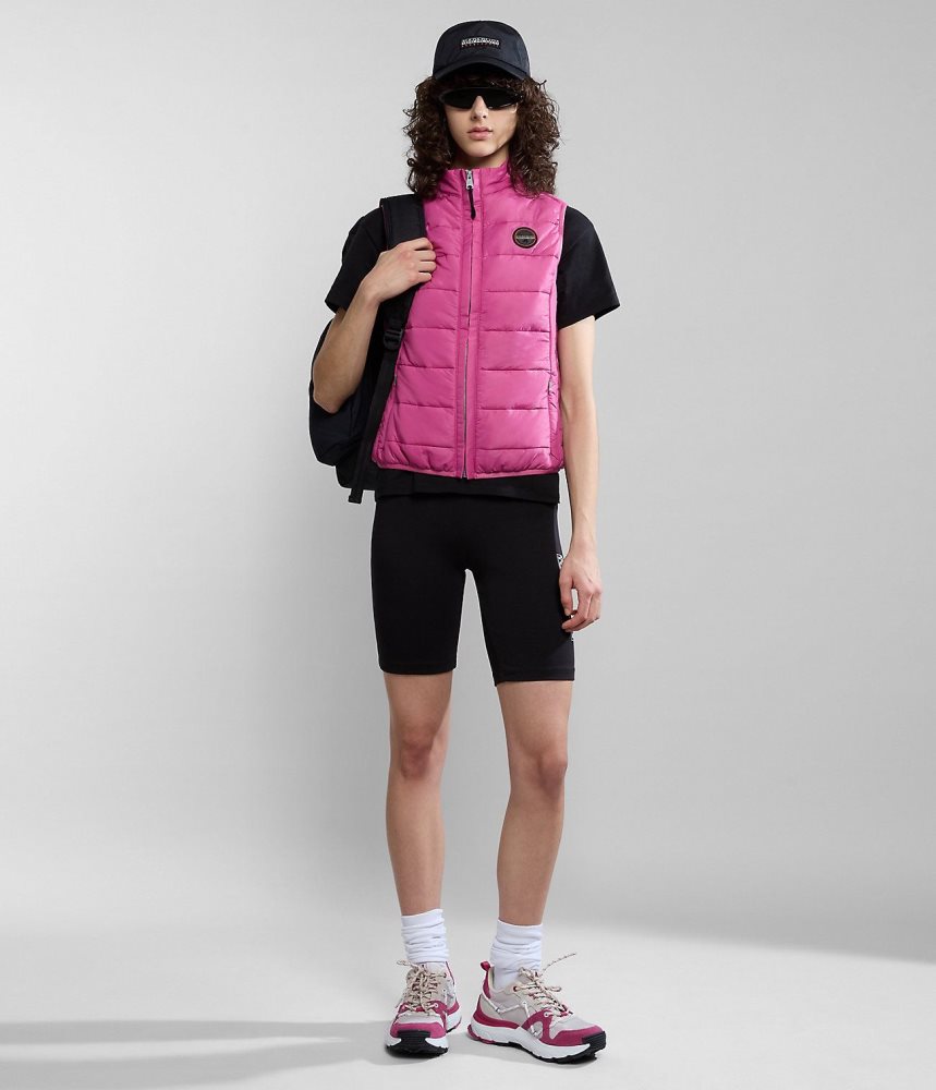 Napapijri Acalmar Vest Gilet Dames Roze | 9746108-BP