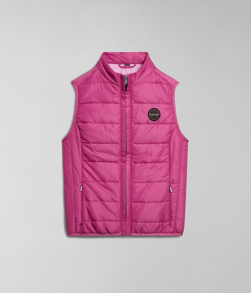 Napapijri Acalmar Vest Gilet Dames Roze | 9746108-BP