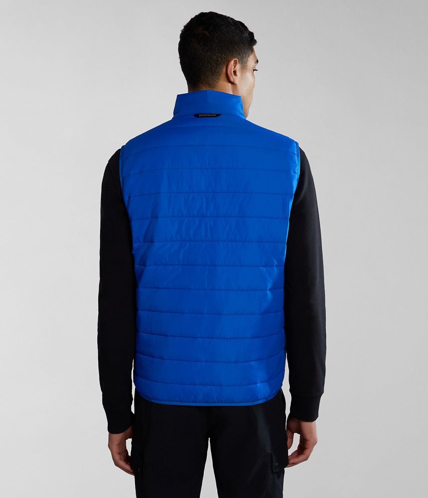 Napapijri Acalmar Vest Gilet Heren Blauw | 4039582-XD