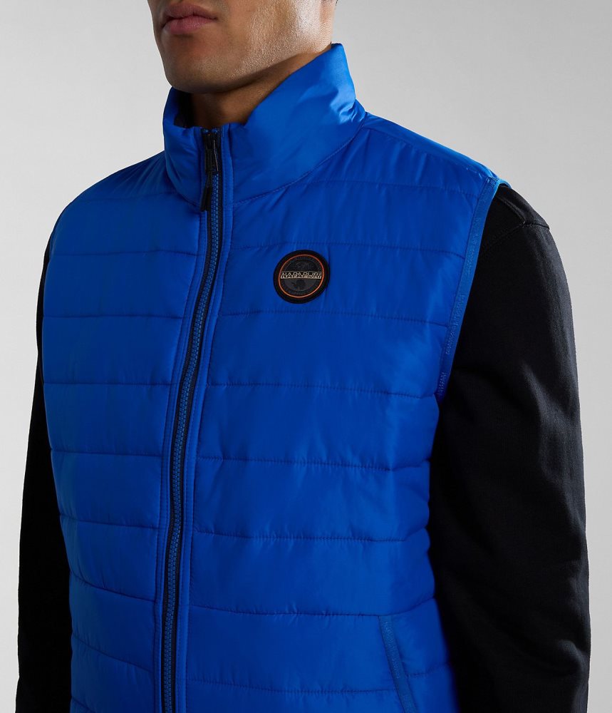 Napapijri Acalmar Vest Gilet Heren Blauw | 4039582-XD