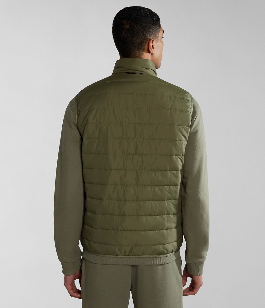 Napapijri Acalmar Vest Gilet Heren Groen | 2049186-BO