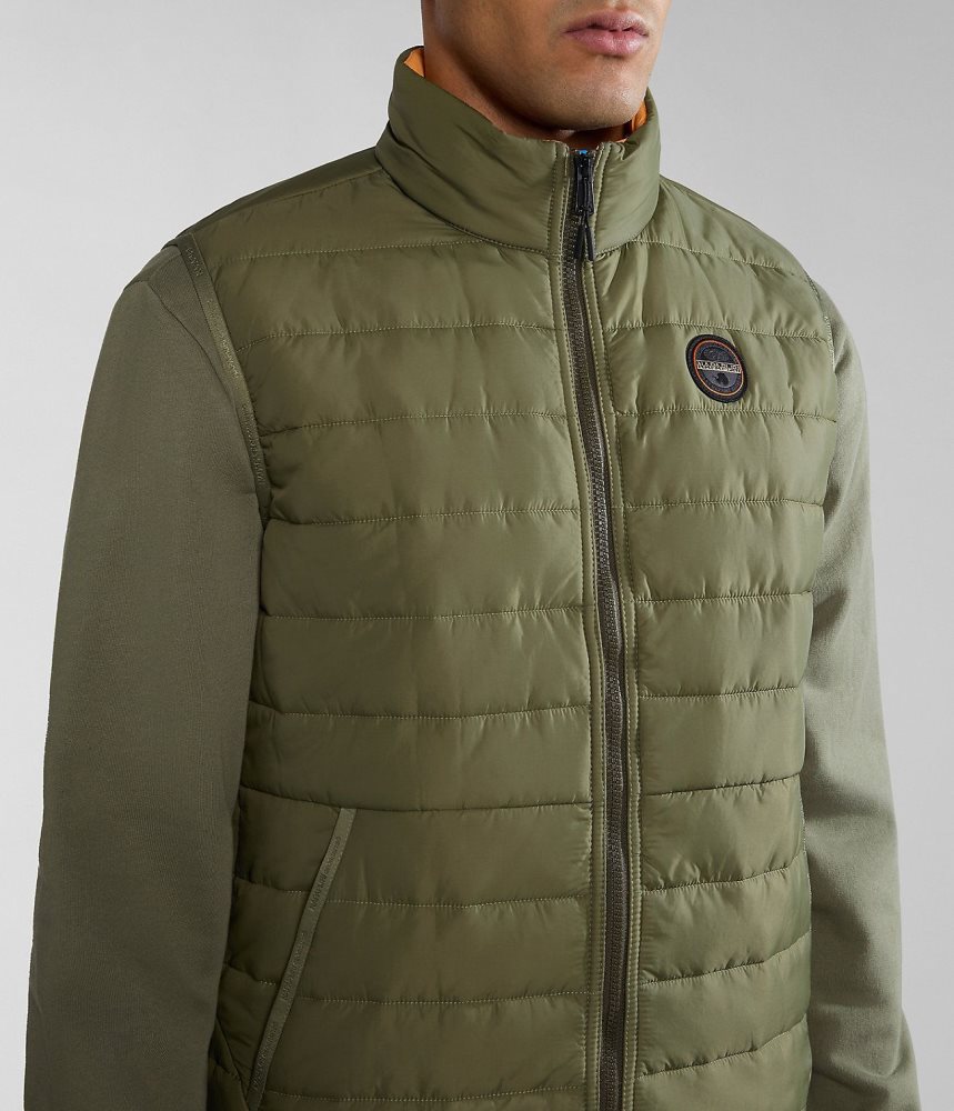 Napapijri Acalmar Vest Gilet Heren Groen | 2049186-BO