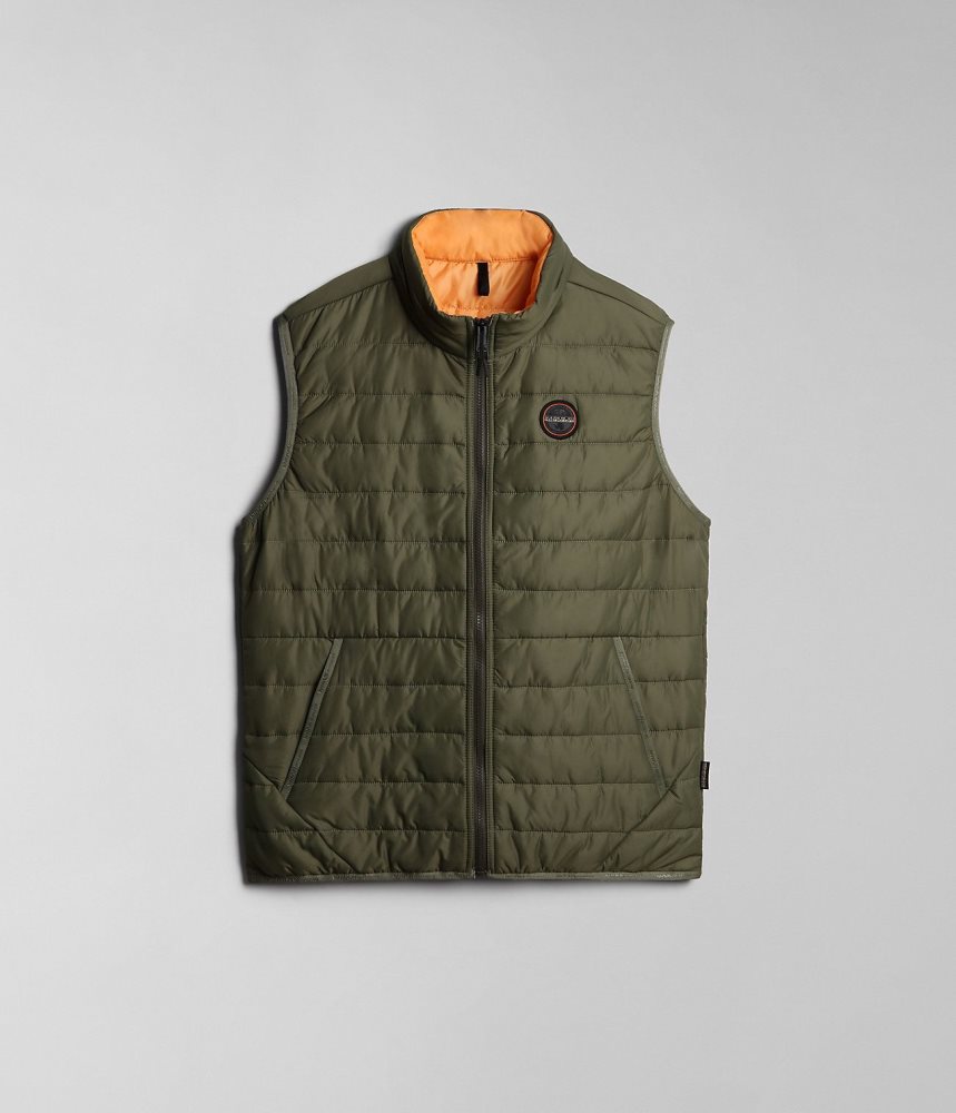 Napapijri Acalmar Vest Gilet Heren Groen | 2049186-BO