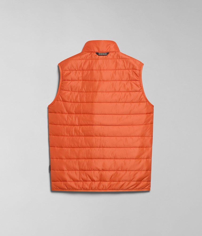 Napapijri Acalmar Vest Gilet Heren Oranje | 6459820-UK