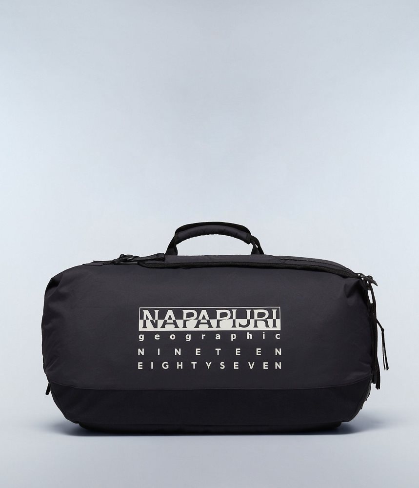 Napapijri Adula Duffle Bag Plunjezak Heren Zwart | 0561842-AM