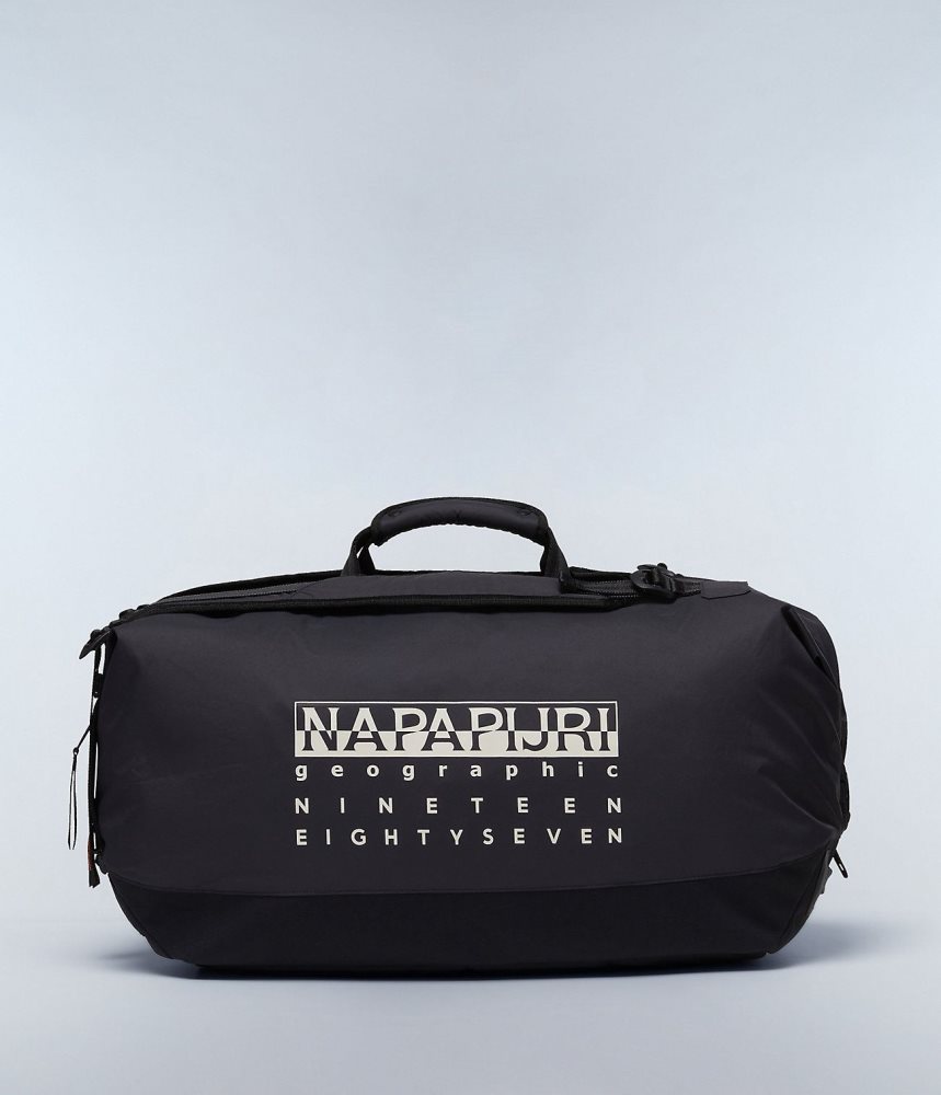 Napapijri Adula Duffle Bag Plunjezak Heren Zwart | 0561842-AM