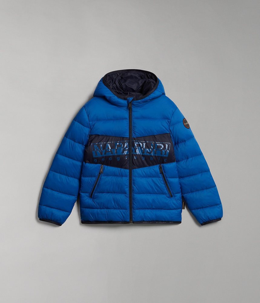 Napapijri Aerons Puffer Jacket (4-16 YEARS) Regenjassen Kinderen Blauw | 7942685-OB