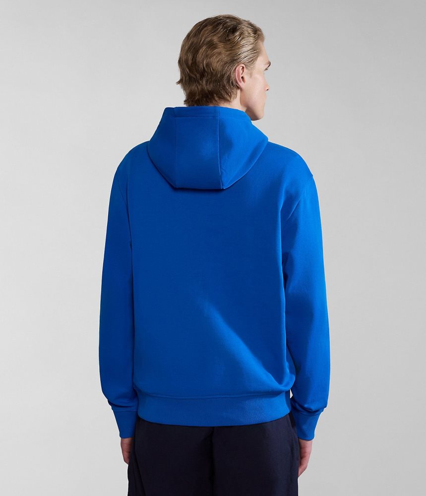 Napapijri Balis Summer Hoodie Hoodie Heren Blauw | 0638754-VL