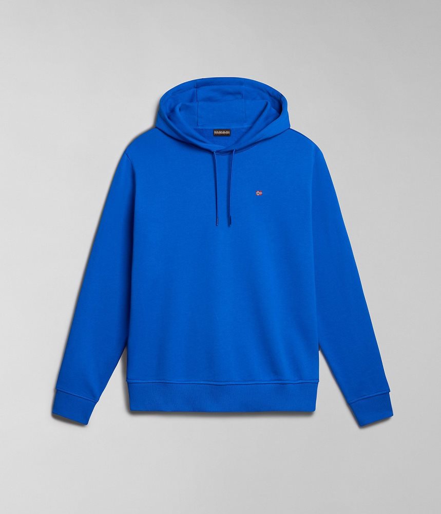 Napapijri Balis Summer Hoodie Hoodie Heren Blauw | 0638754-VL