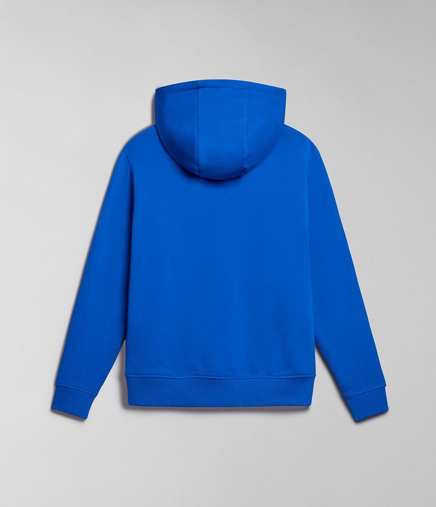 Napapijri Balis Summer Hoodie Hoodie Heren Blauw | 0638754-VL