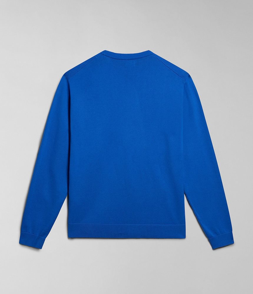 Napapijri Barensee Jumper Jumpers Heren Blauw | 7256089-ZN