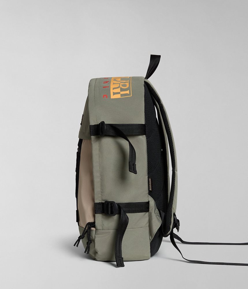 Napapijri Bay Backpack Rugzakken Heren Groen | 7812430-QV