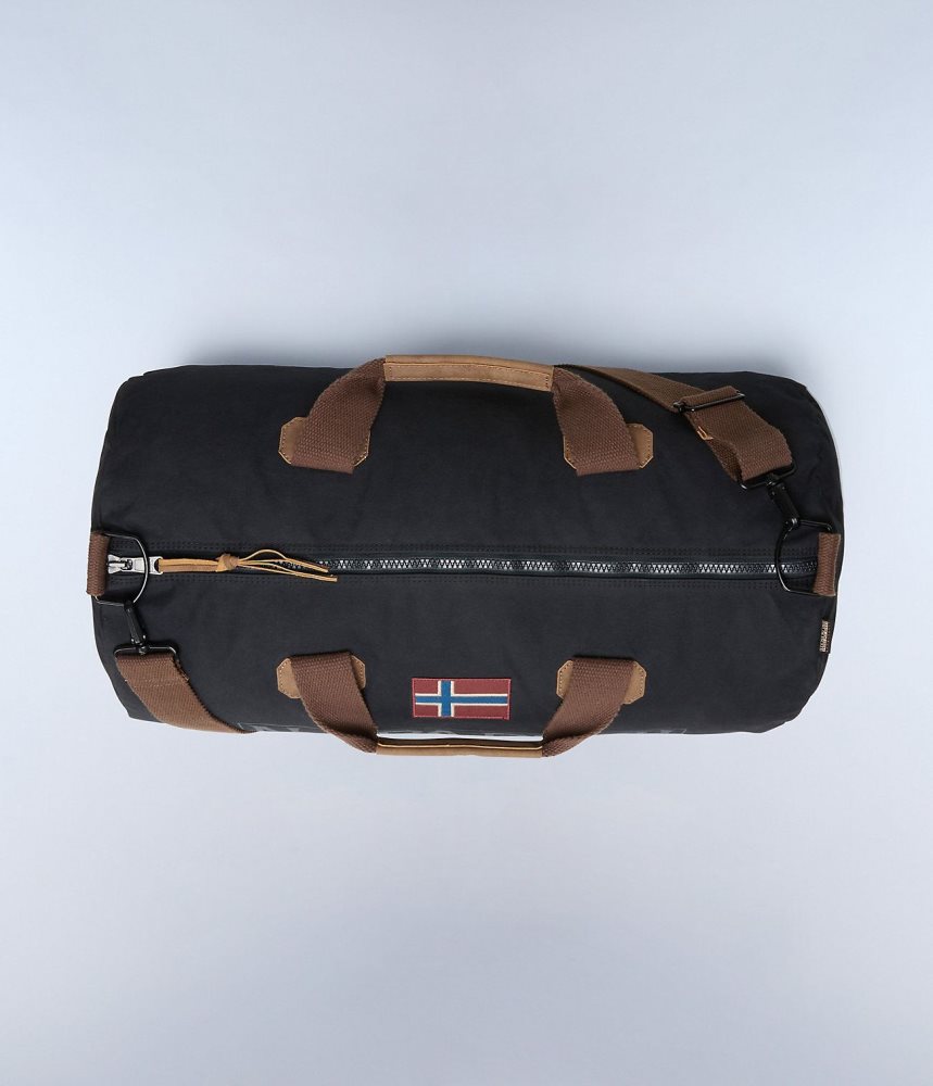 Napapijri Bering Duffle Bag Plunjezak Dames Zwart | 8356710-ET