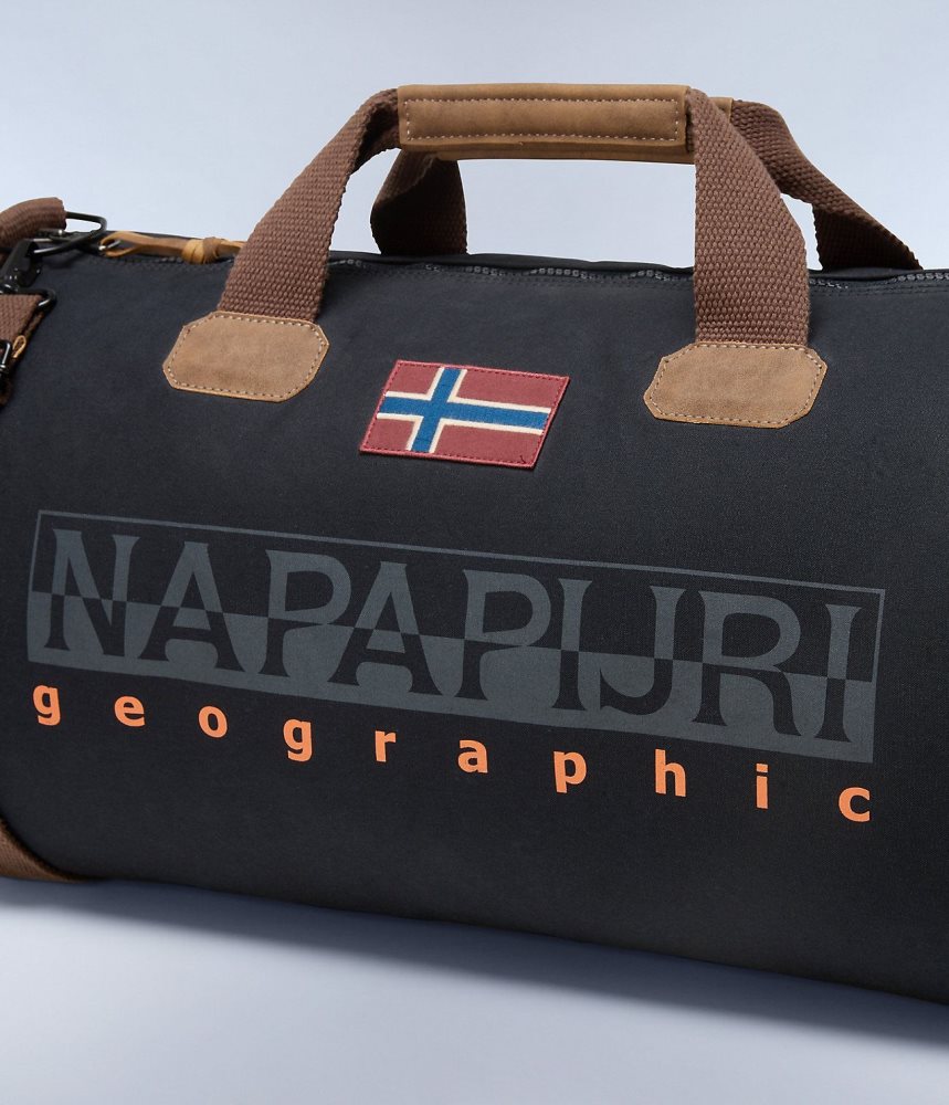 Napapijri Bering Duffle Bag Plunjezak Dames Zwart | 8356710-ET