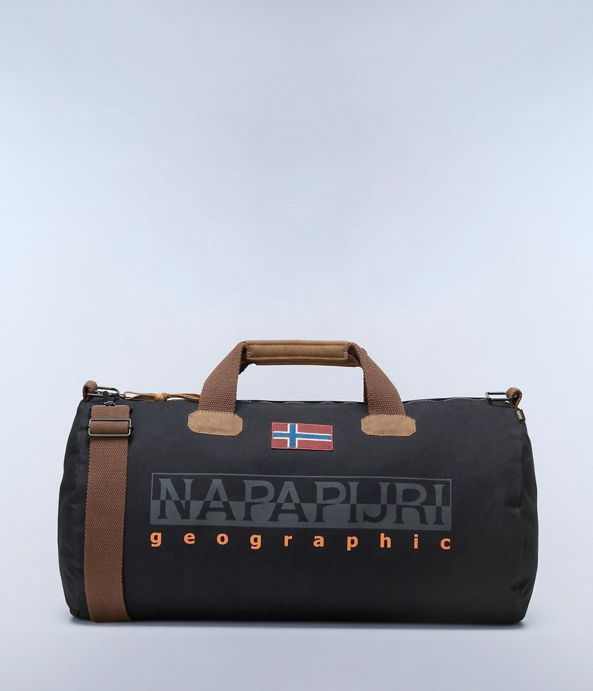 Napapijri Bering Duffle Bag Plunjezak Dames Zwart | 8356710-ET