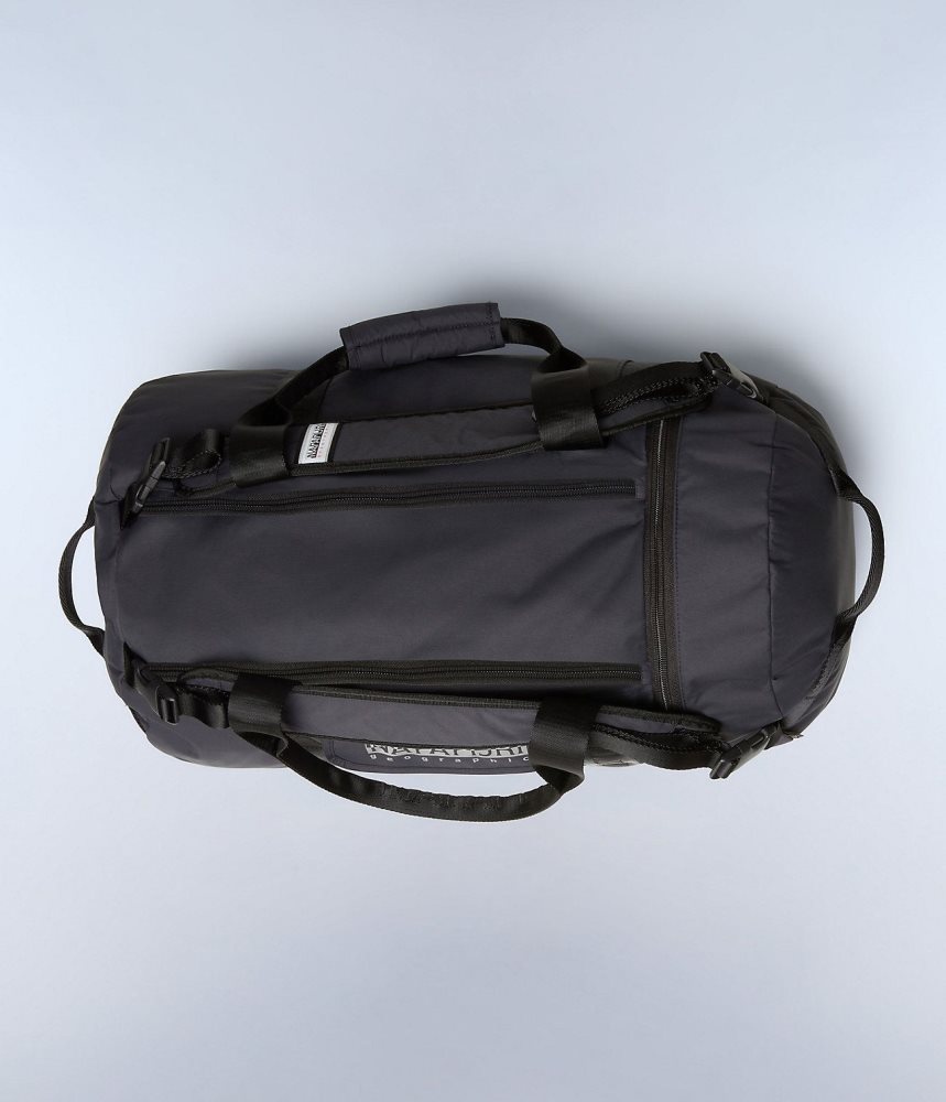 Napapijri Bering Travel Duffle Bag Plunjezak Heren Zwart | 9652831-JC