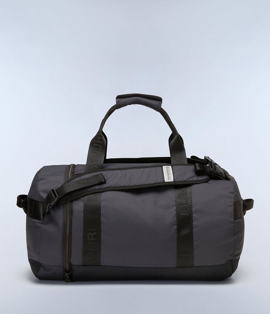 Napapijri Bering Travel Duffle Bag Plunjezak Heren Zwart | 9652831-JC