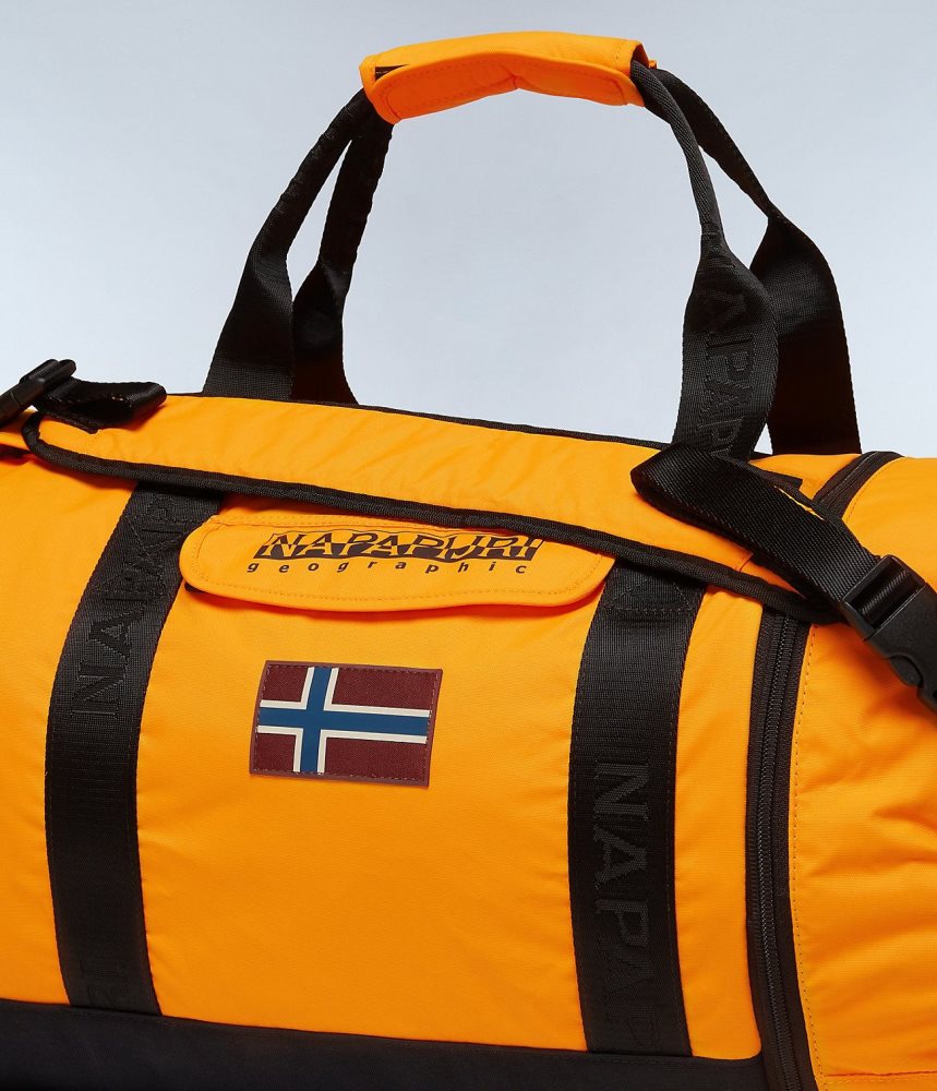 Napapijri Bering Travel Duffle Bag Plunjezak Dames Oranje | 1069453-TG