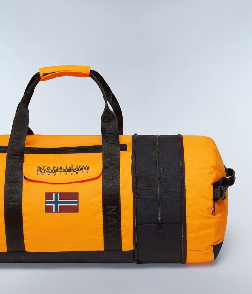 Napapijri Bering Travel Duffle Bag Plunjezak Dames Oranje | 1069453-TG