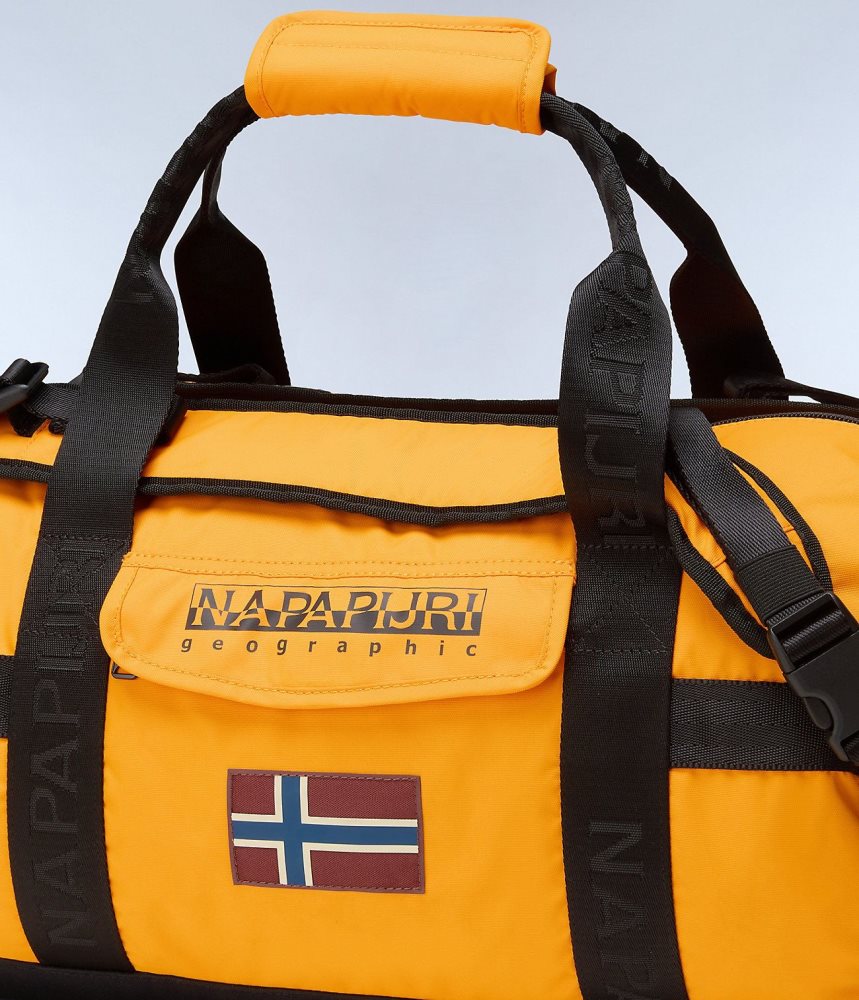 Napapijri Bering Travel Small Duffle Bag Plunjezak Dames Oranje | 1679258-NF