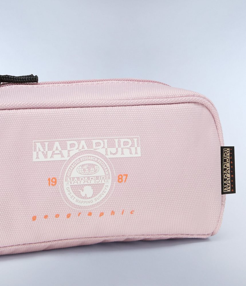 Napapijri Boussine Pencil Case Kleine Portefeuille Heren Paars Roze | 2365109-IW