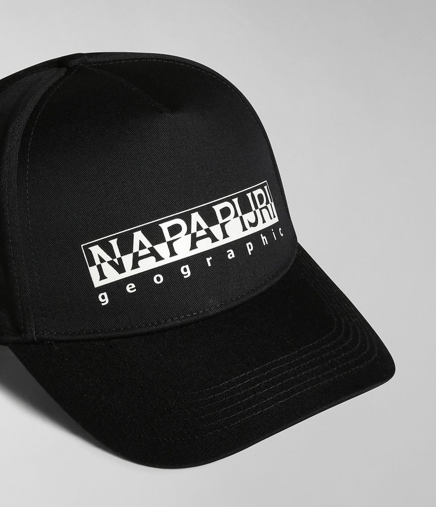 Napapijri Box Cap Hoeden Heren Zwart | 7489253-KR